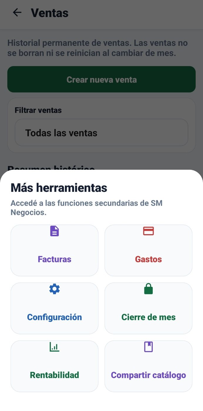 Herramientas de SM Negocios